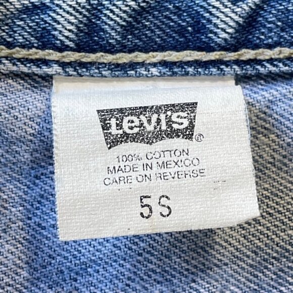 LEVI'S Vintage Silvertab Bootcut Jeans - Size 5 Short (Juniors) - Picture 9 of 10
